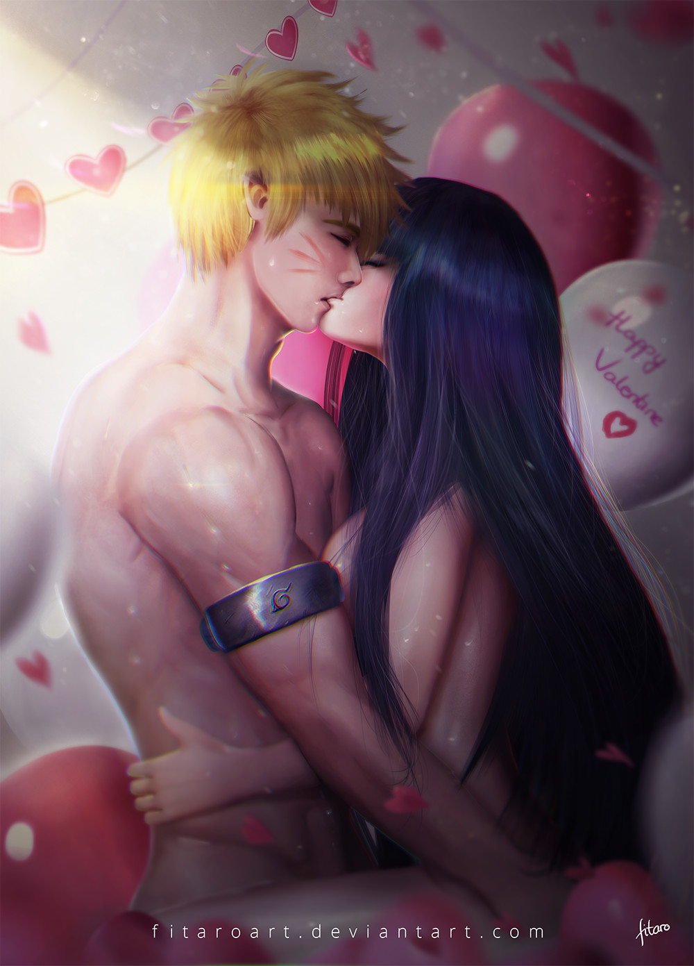 NARUTO AND HINATA Happy Valentine everyone !!! _ 