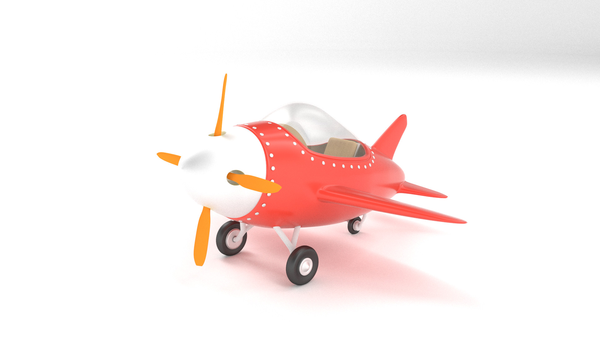 Toy plane 3d model outlet