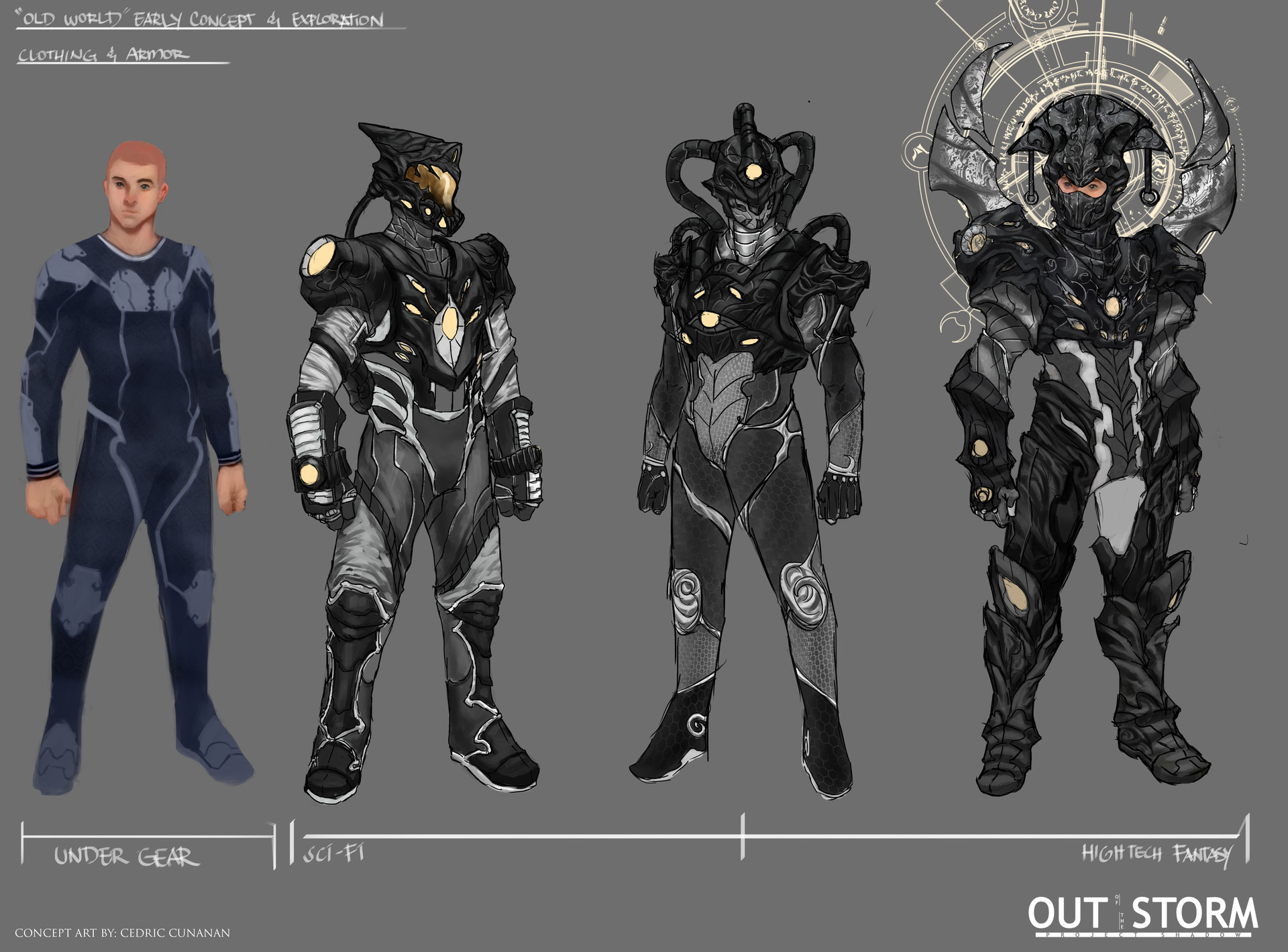 Artstation Out Of The Storm Early Tech Concept Design