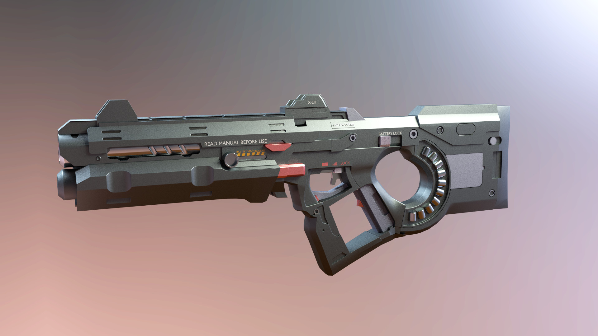 ArtStation Laser Rifle