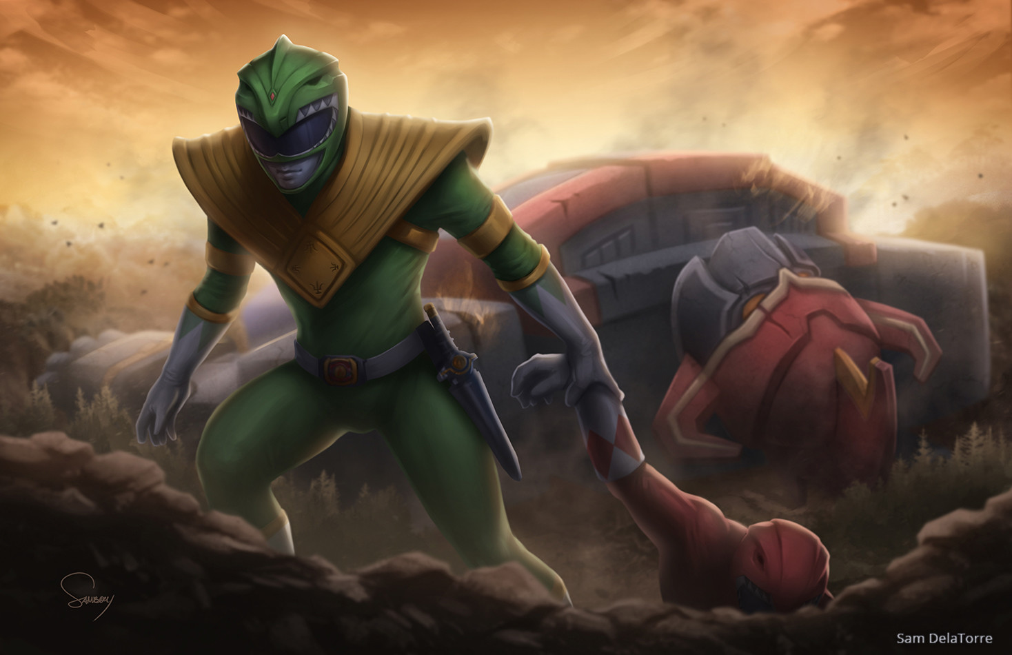 Tommy Oliver Power Rangers Vs All Might Mha Spacebattles