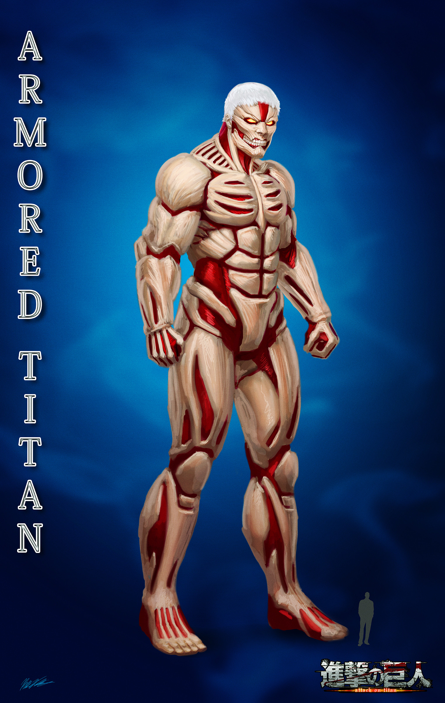 mainan armored titan