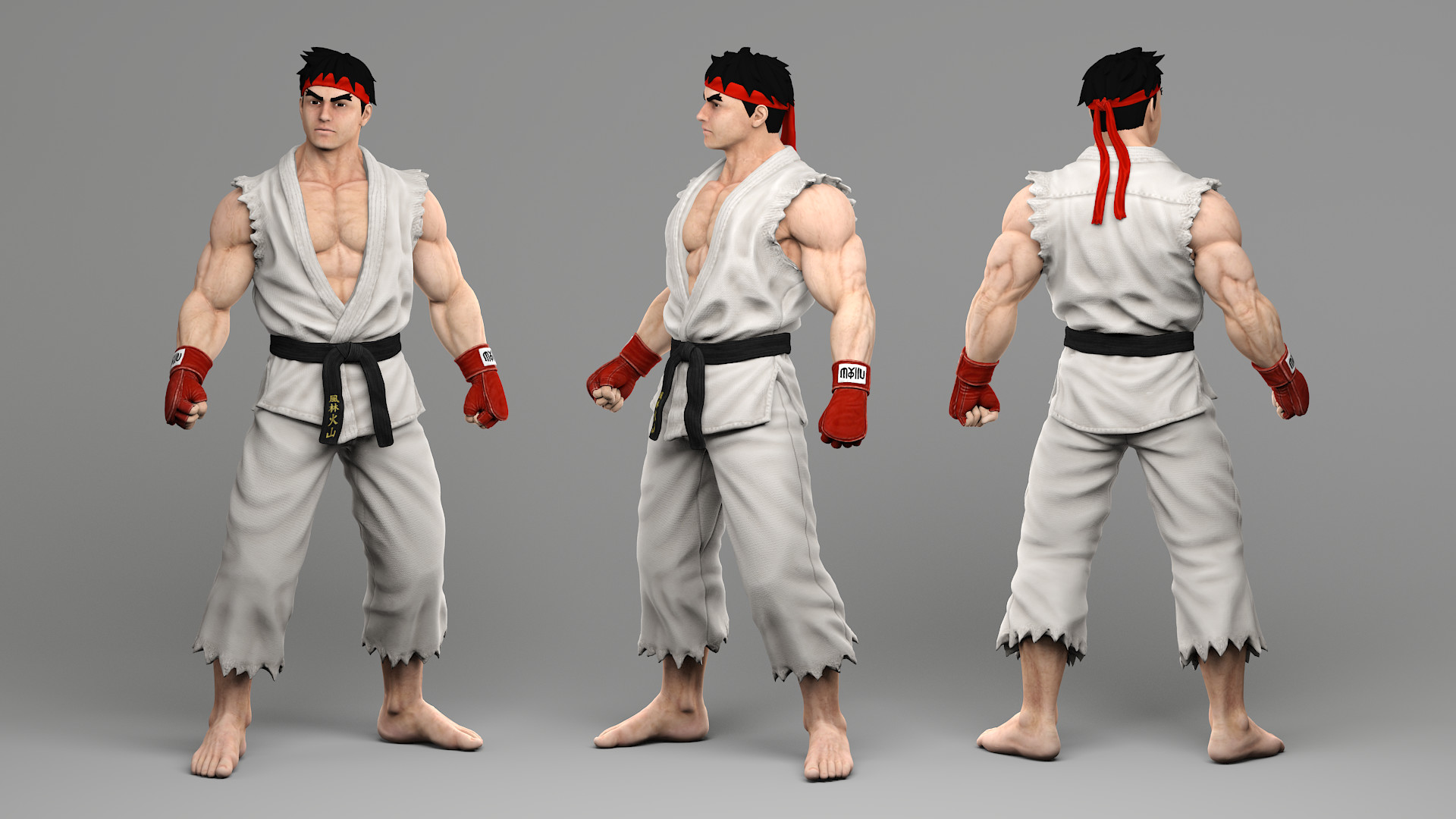 ArtStation - Ryu - Street Fighter