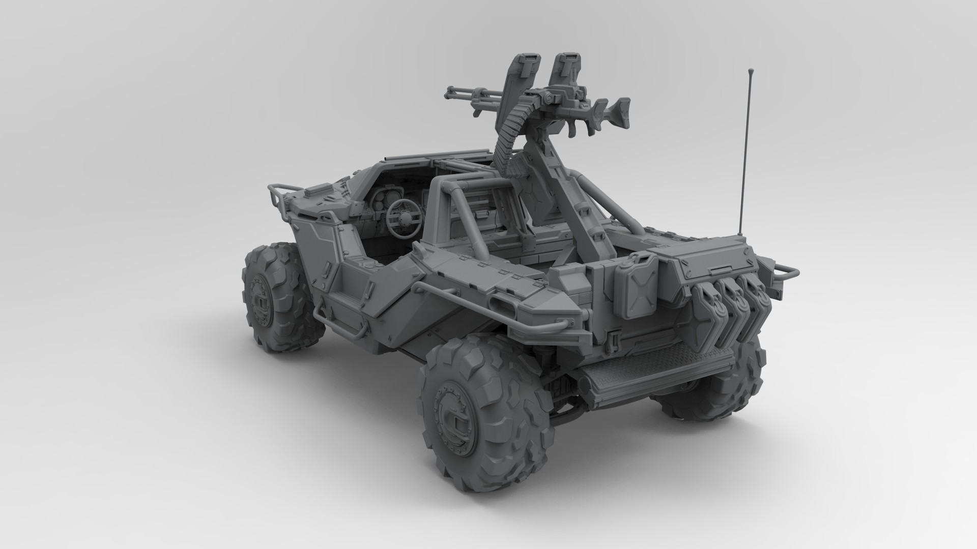 ArtStation - Halo 4 Warthog