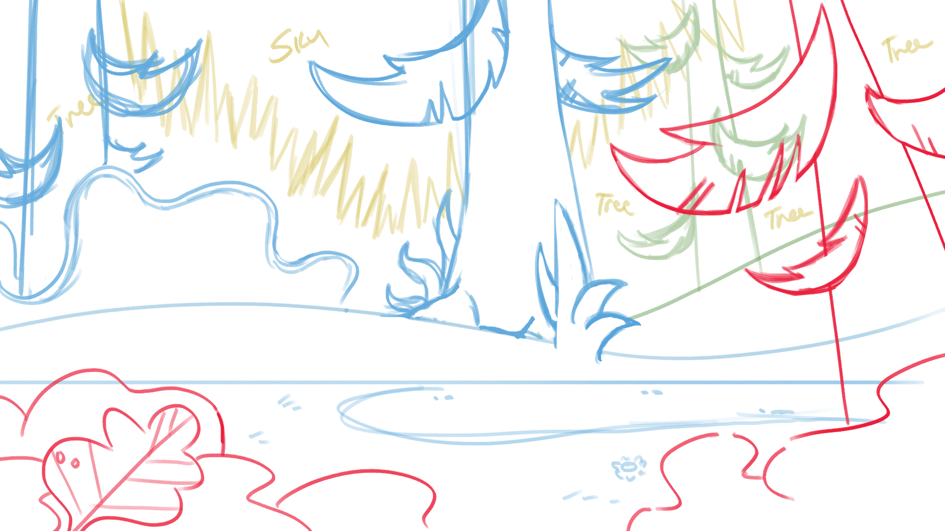 Casey Stallings Forest Background Process Gif Forest background made of four (4) layers for parallax scrolling (the gradient background is separate from the farthest trees background). forest background process gif