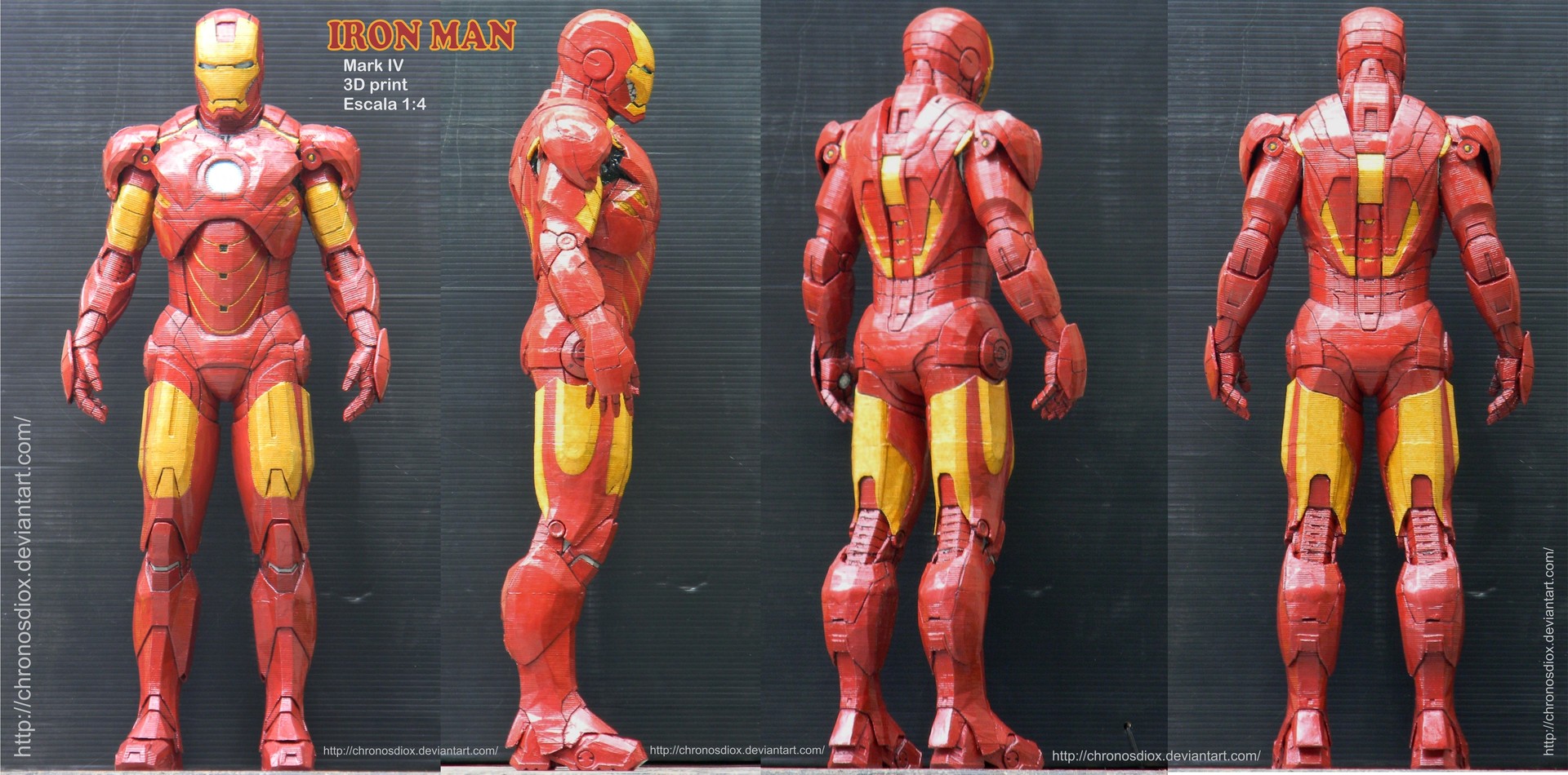 Artstation Ironman Mark Iv 3dprinted Mariano Castro Entenza