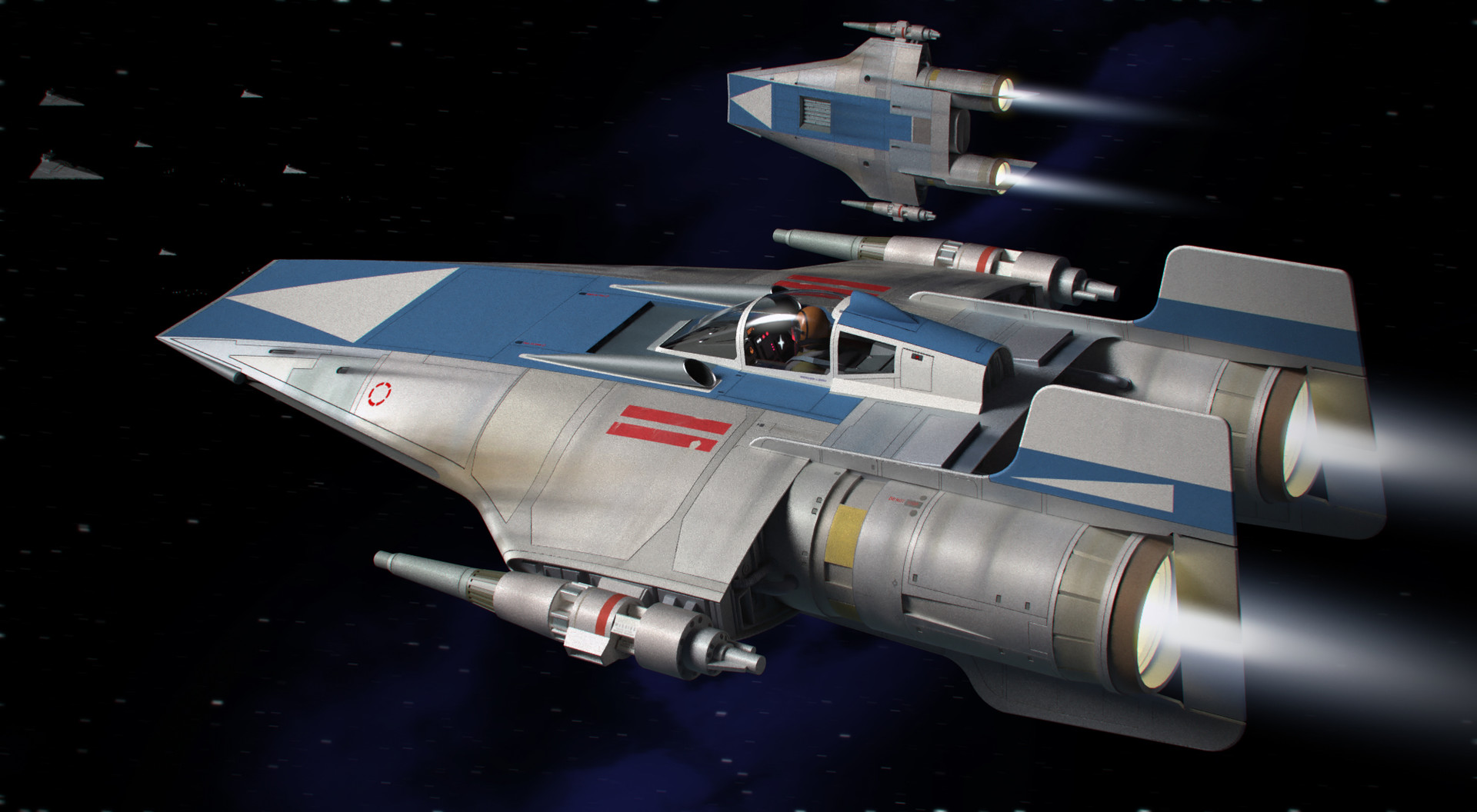 James Miller Star Wars Last Jedi A Wing R 22 Spearhead