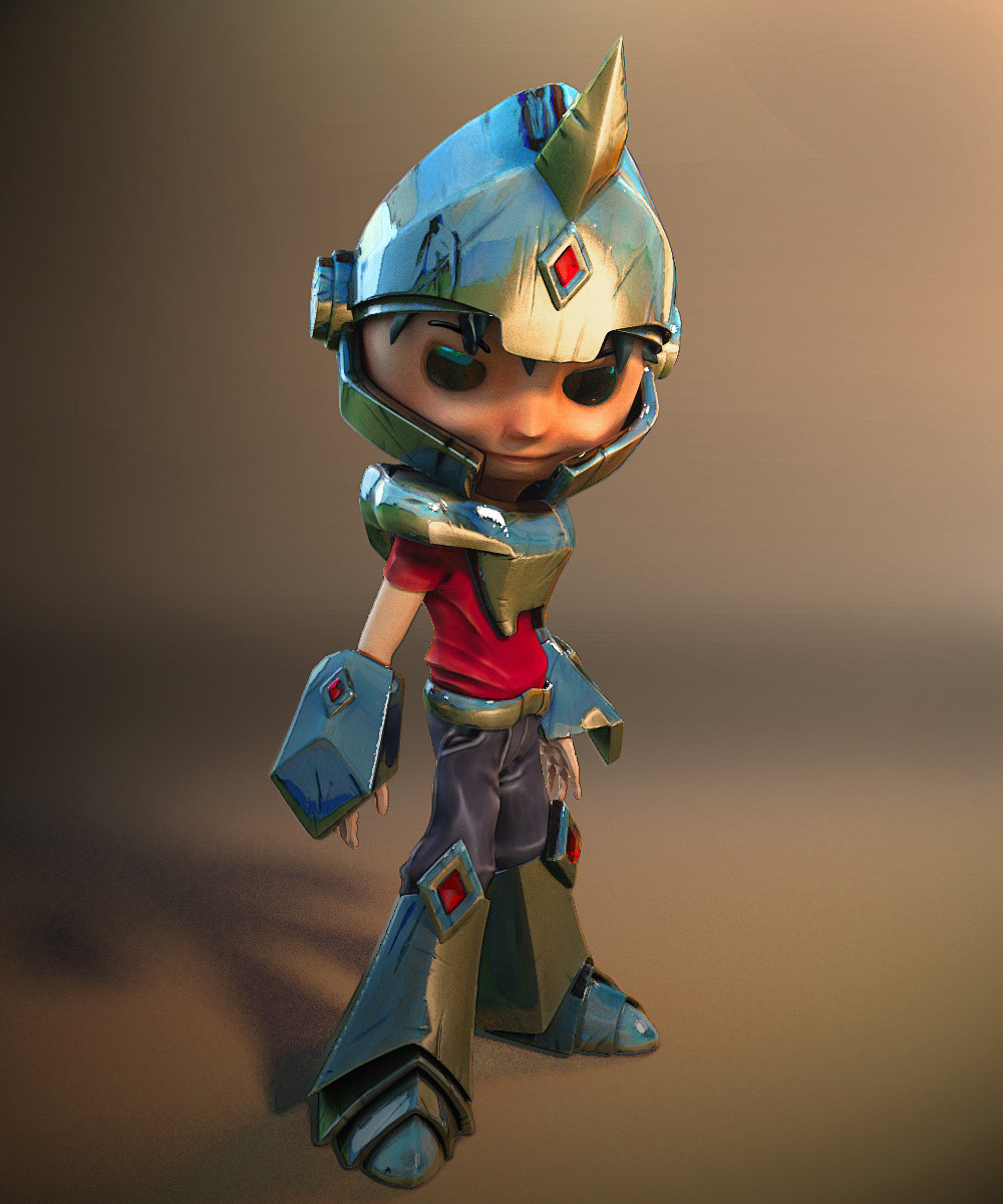 ArtStation - Chibi knight