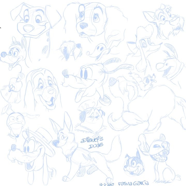 ArtStation - Disney Dogs 2
