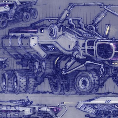 Bartol rendulic space truck a doodles napkin sketchbr16 12 2015