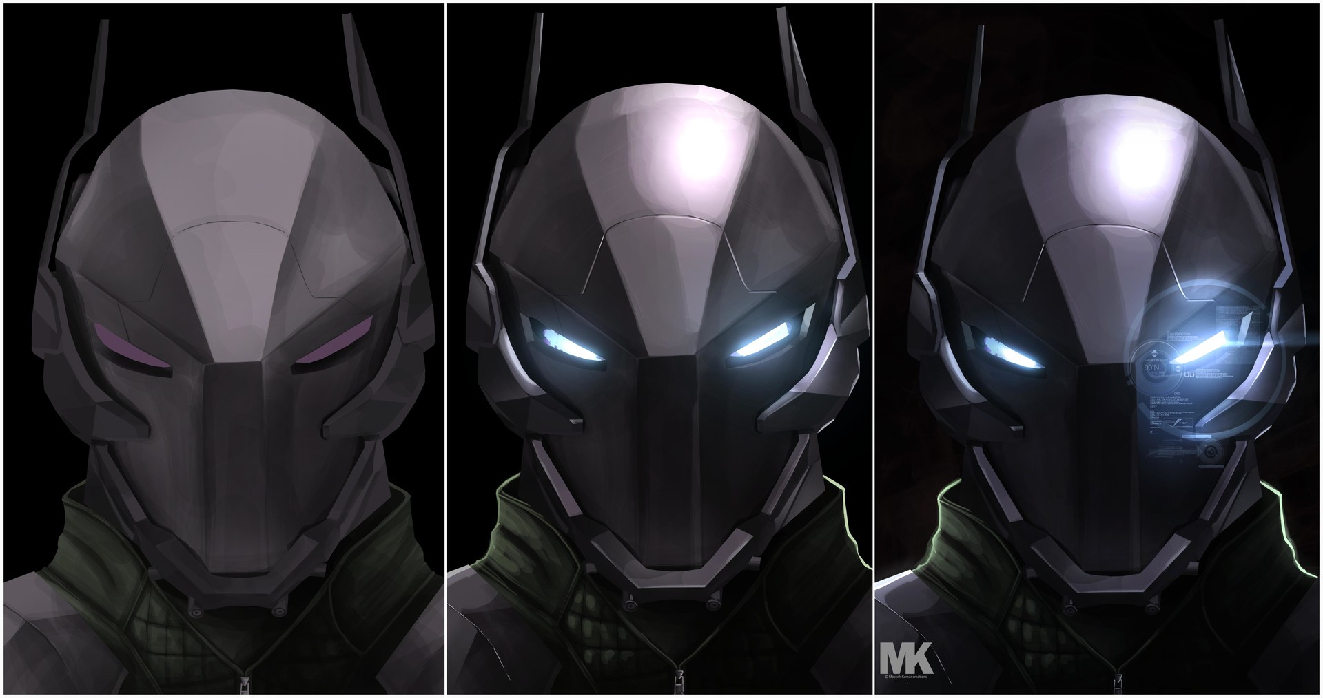 Artstation Knight Is Coming Arkham Knight Concept Mayank Kumarr
