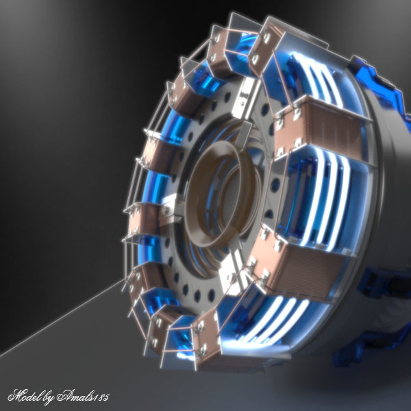 ArtStation - Iron Man - Arc Reactor