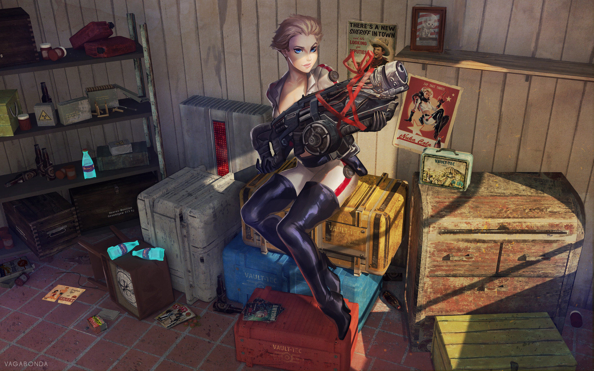 Artstation Fallout Themed Gift Vagabonda Vb,Oneplus 6 Wallpaper 4k Download