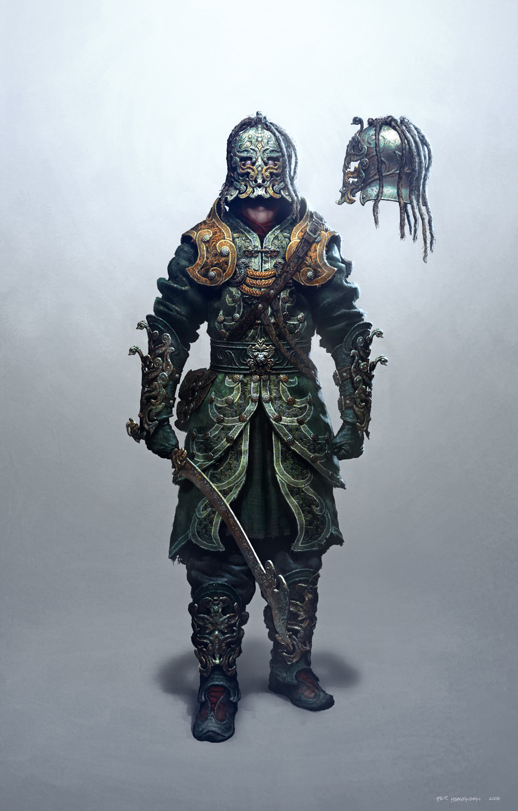 Herald of Xotli - Epic Raid armour concept for "Age of Conan: Rise of the Godslayer"