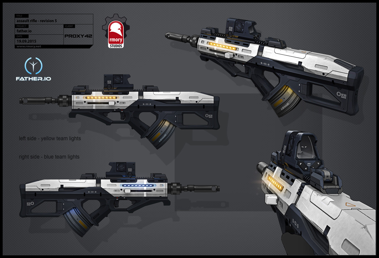 father.io assault rifle - rmory studios