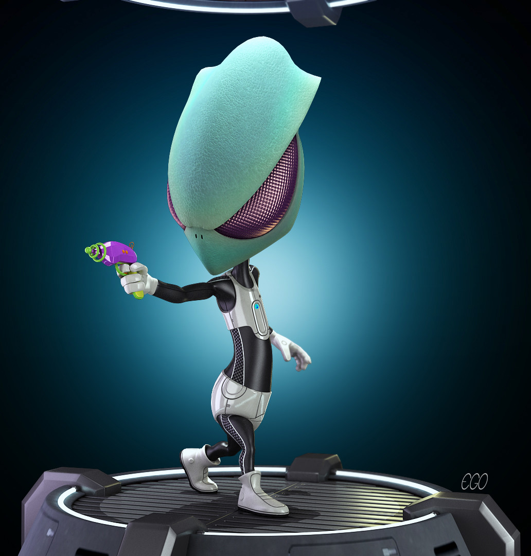 Diego Mendoza - Tiny evil alien