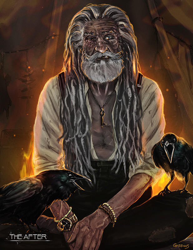 Artstation Old Man Crow Jon Gibbons,Beras Pandan Wangi Png