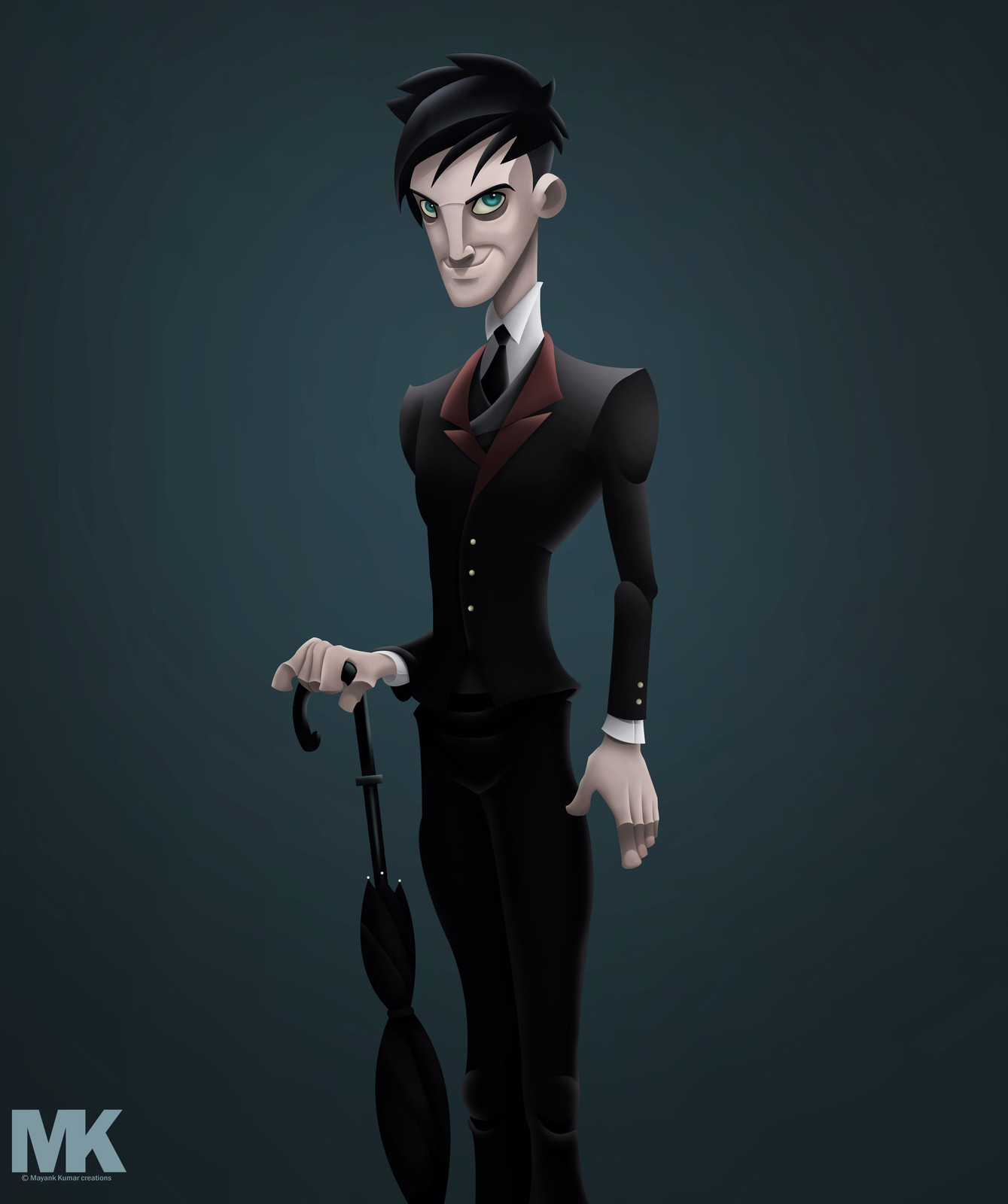 Oswald Cobblepot -
from Fox's Gotham Series