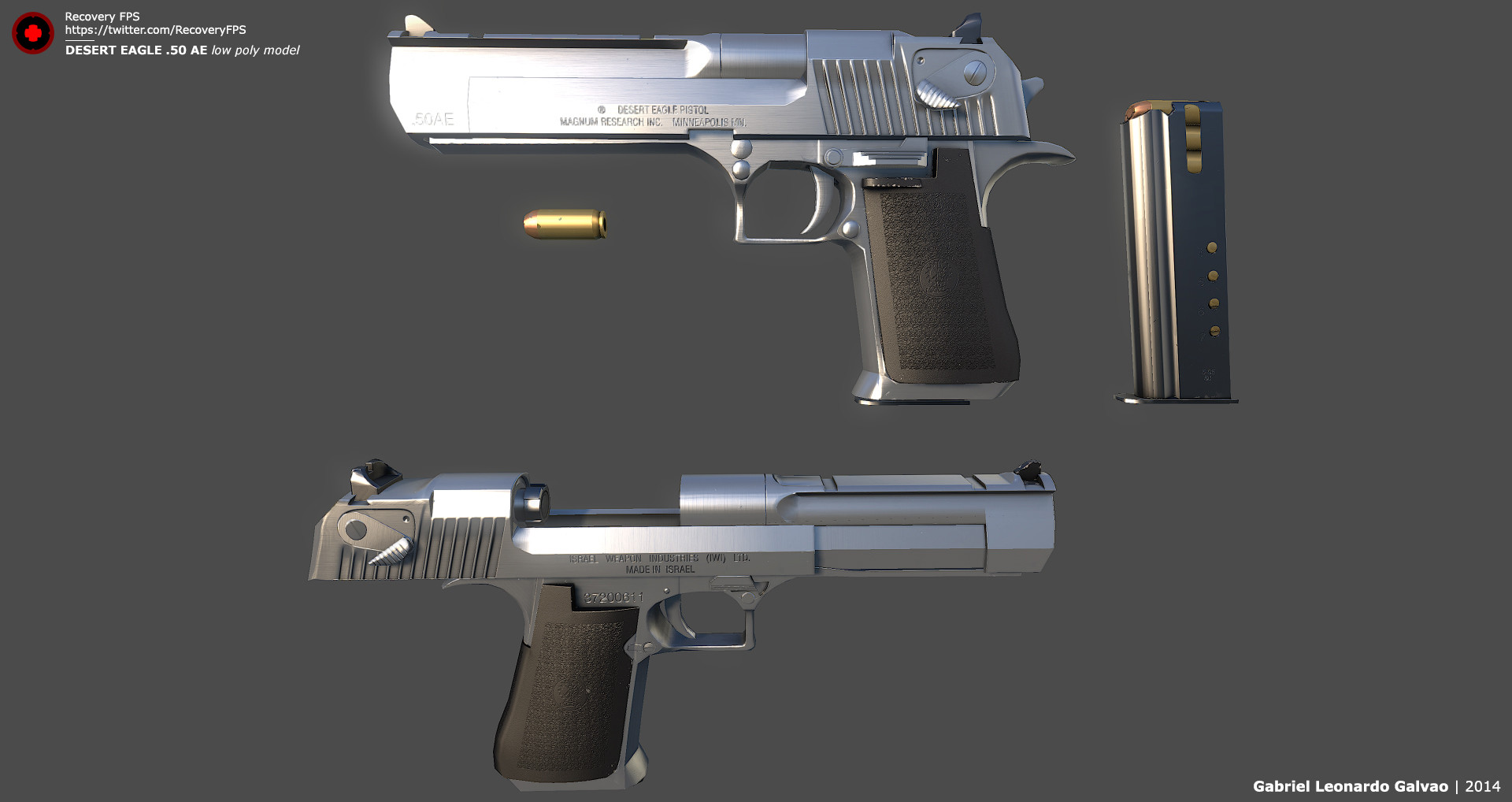 Чертеж desert eagle