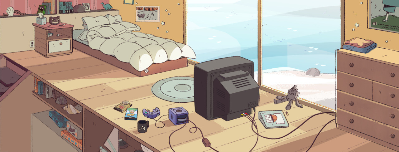 Artstation Steven Universe Room Ines Naiberger