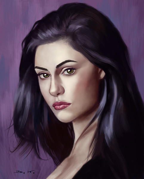 ArtStation - Portrait black