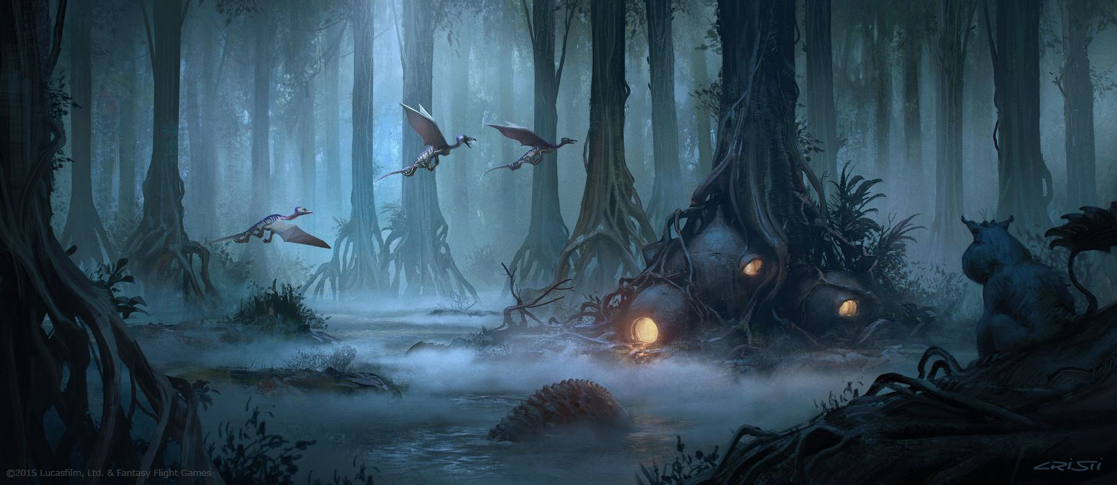 Artstation Yoda S Sanctuary Cristi Balanescu