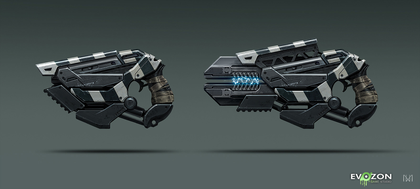 Artstation energy gun concept