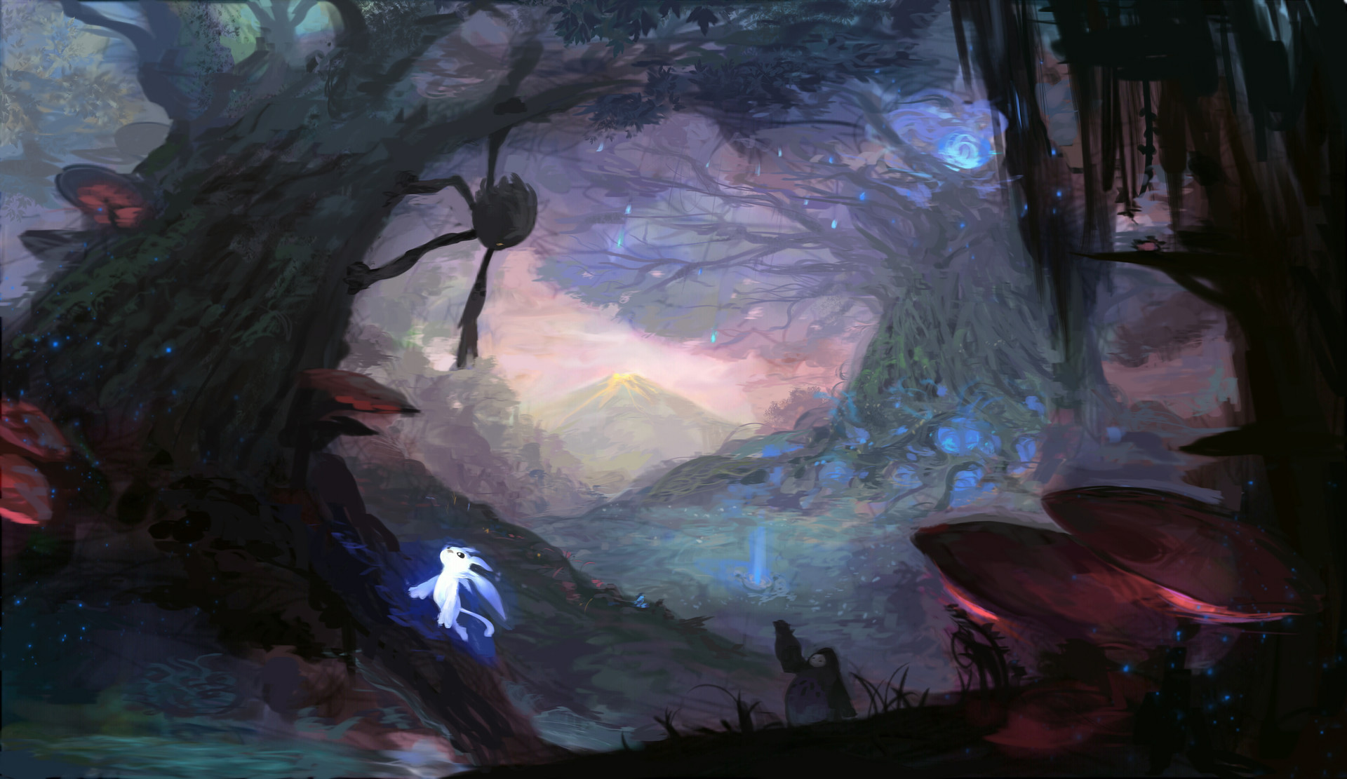 Ori and the blind forest fanart, Ngan Pham.