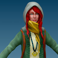 picture Hijab Losekontrol artstation 3d hijab girl zbrush