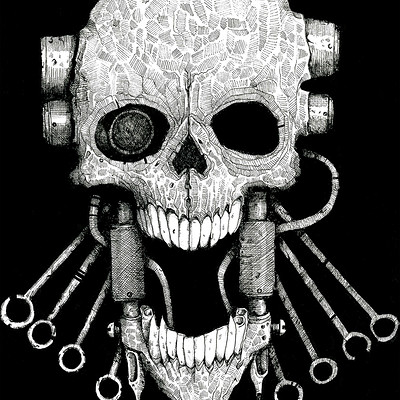 Manmachine interface skull1