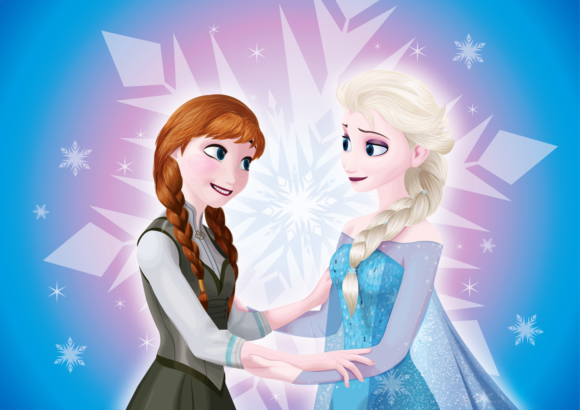 Elsa and Anna, Molly Agra.