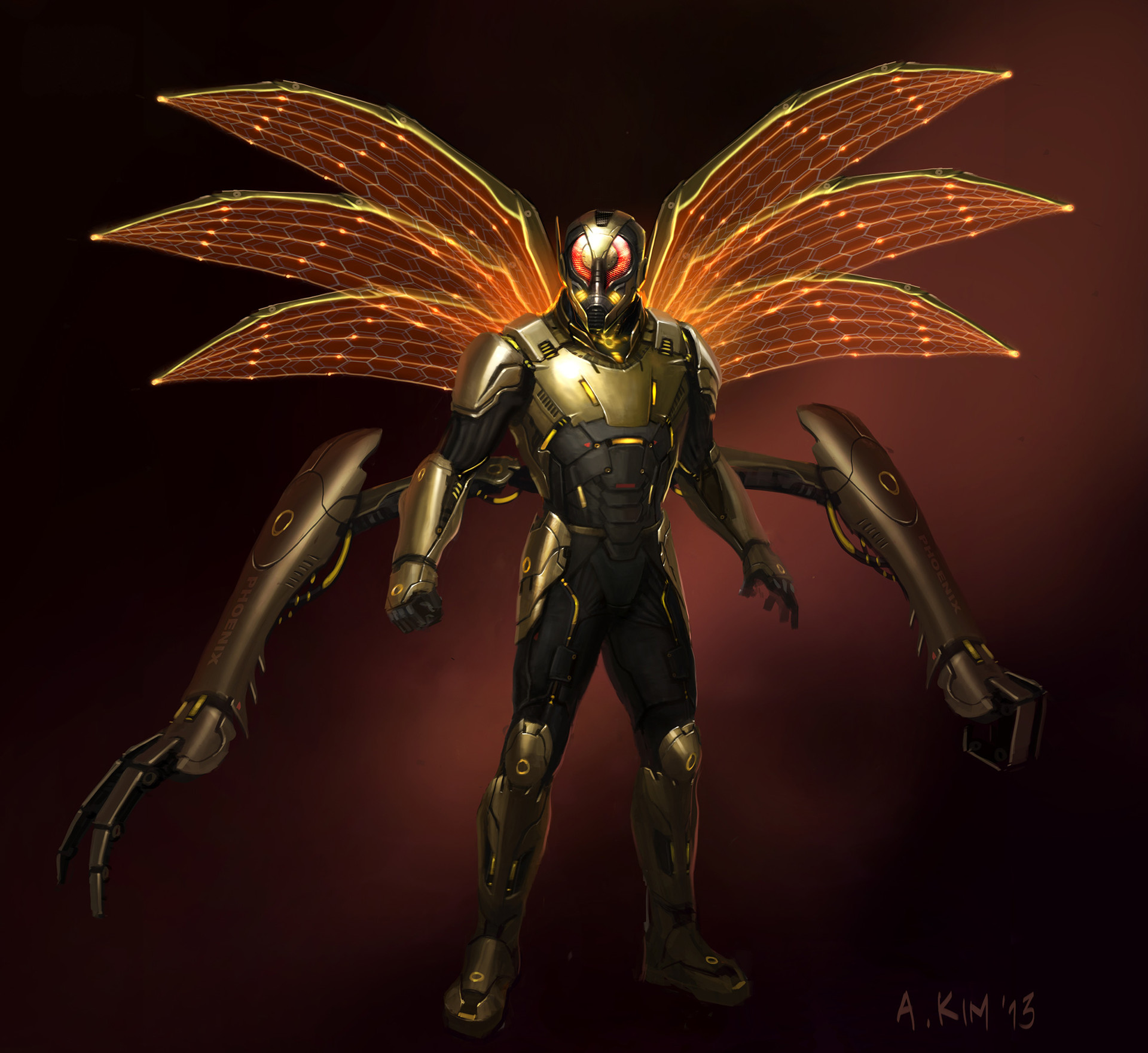 Yellow Jacket Concept for Ant-Man 