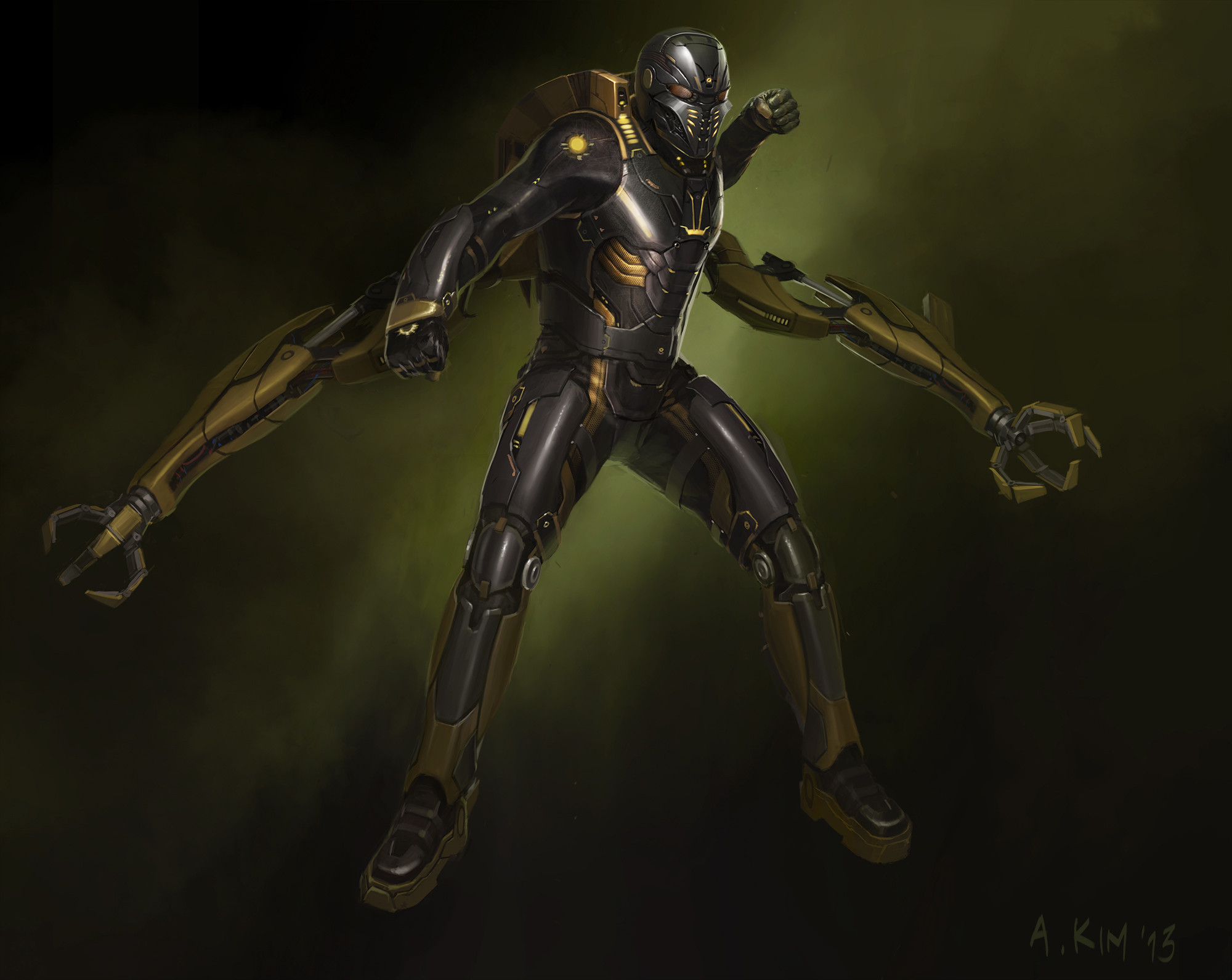 Andrew Kim Yellow Jacket Concept for Ant Man