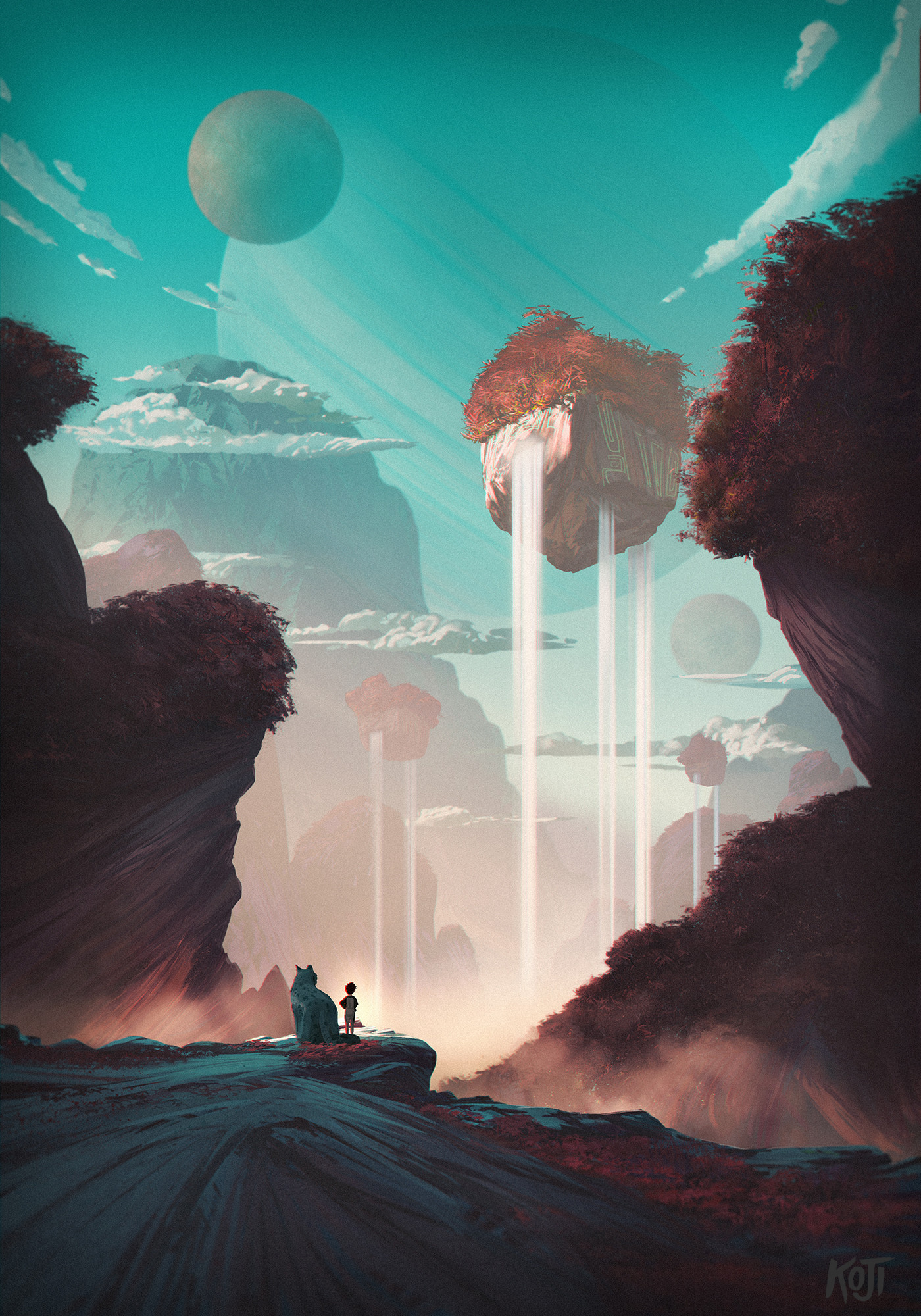 ArtStation Koji 3 Waterfalls Henrik Evensen ArtStation Koji 3 Waterfalls Henrik Evensen