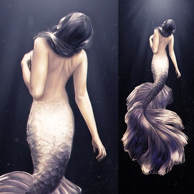 Nazar noschenko cover mermaid
