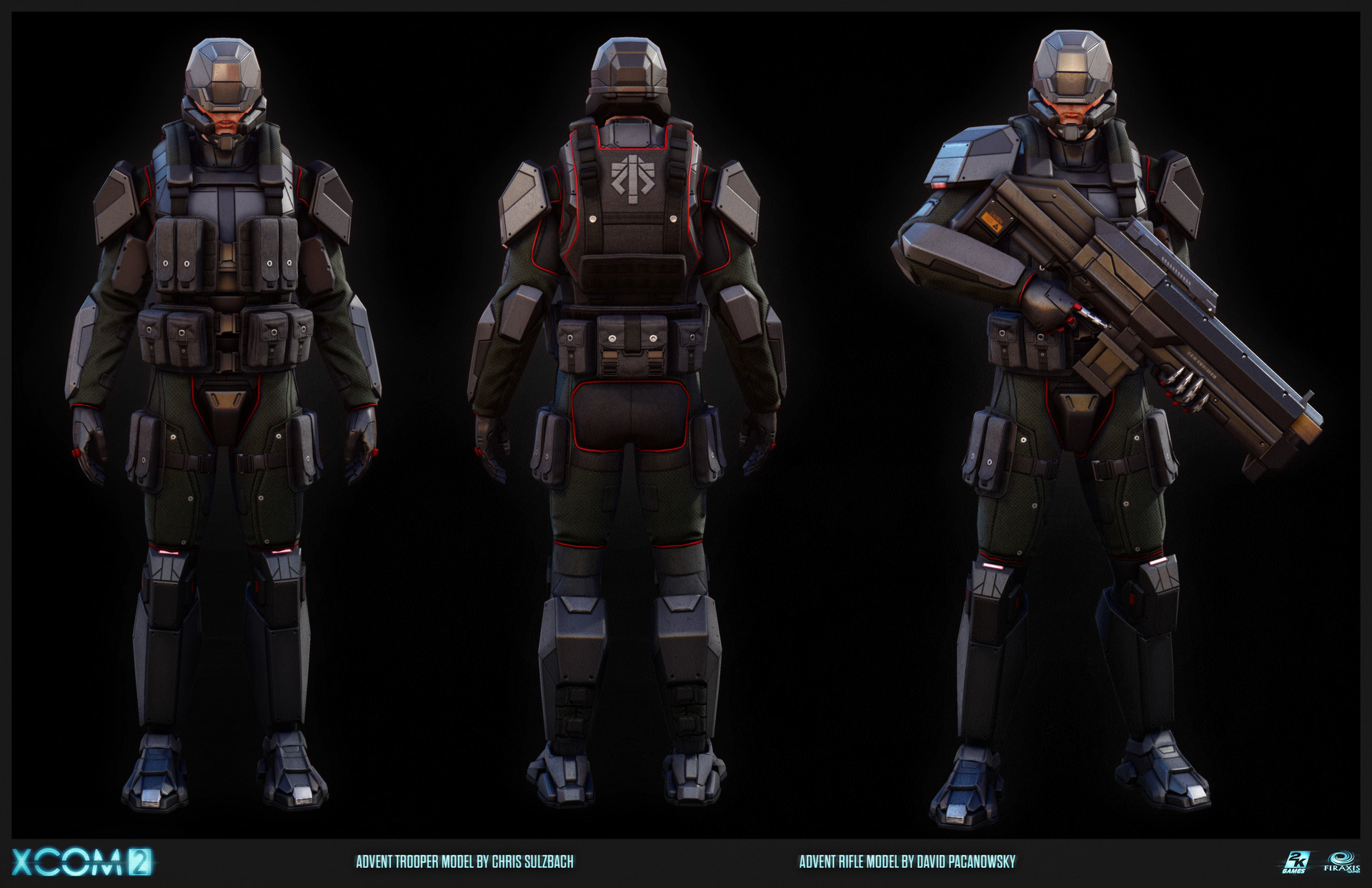 Artstation Xcom 2 Advent Trooper Chris Sulzbach