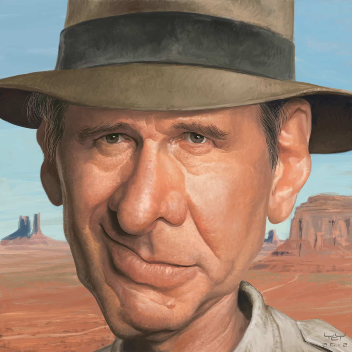 Artstation - Harrison Ford