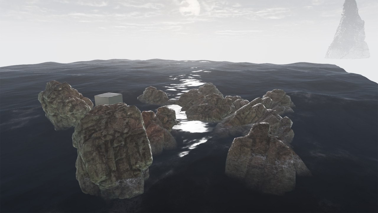 Simple and fast-working ocean shader for UDK (2014)