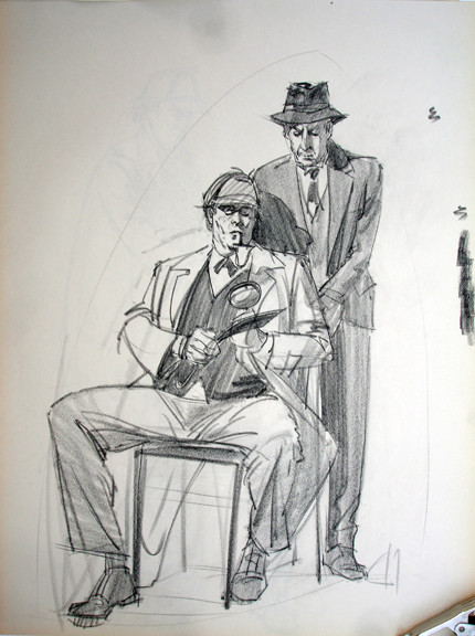 Рисунок шерлок холмс и доктор ватсон