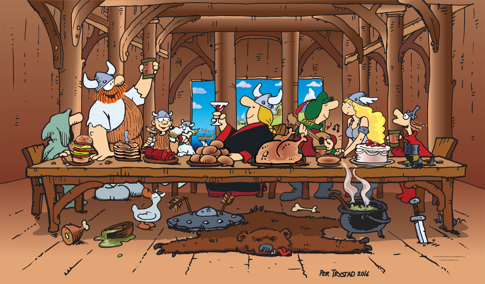 ArtStation - Hagar the Horrible`s Party
