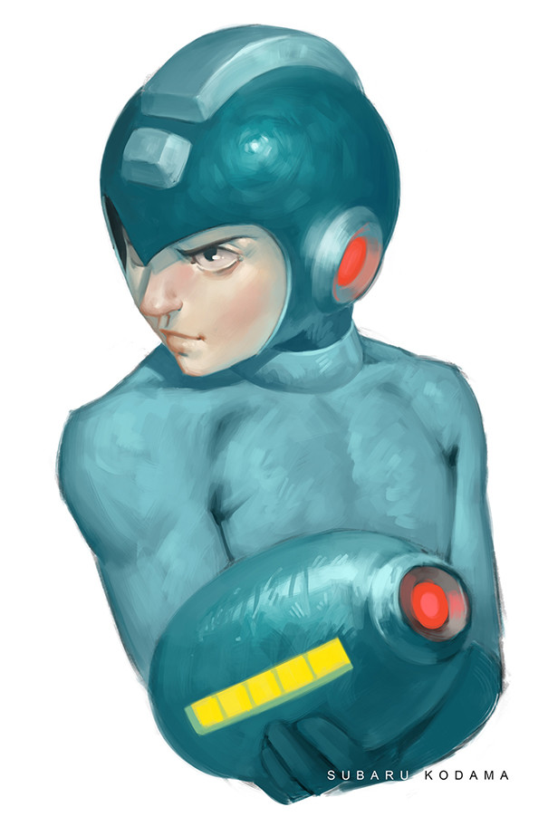 Artstation Megaman Subaru Kodama Artstation Megaman Subaru Kodama