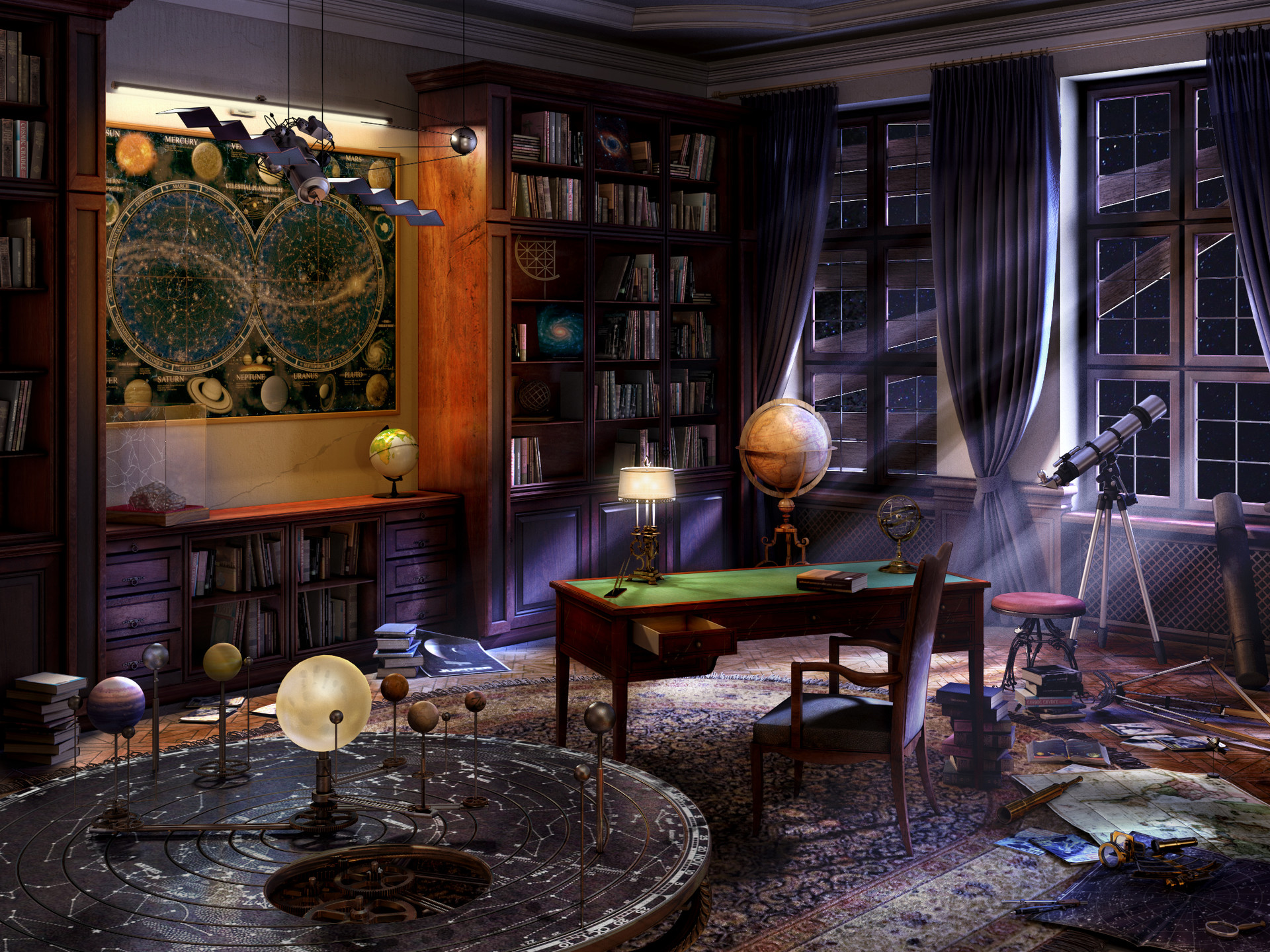 Artstation The Panic Room Outrage Observatory Alexander
