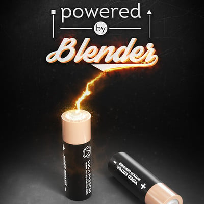 Powered by Blender
