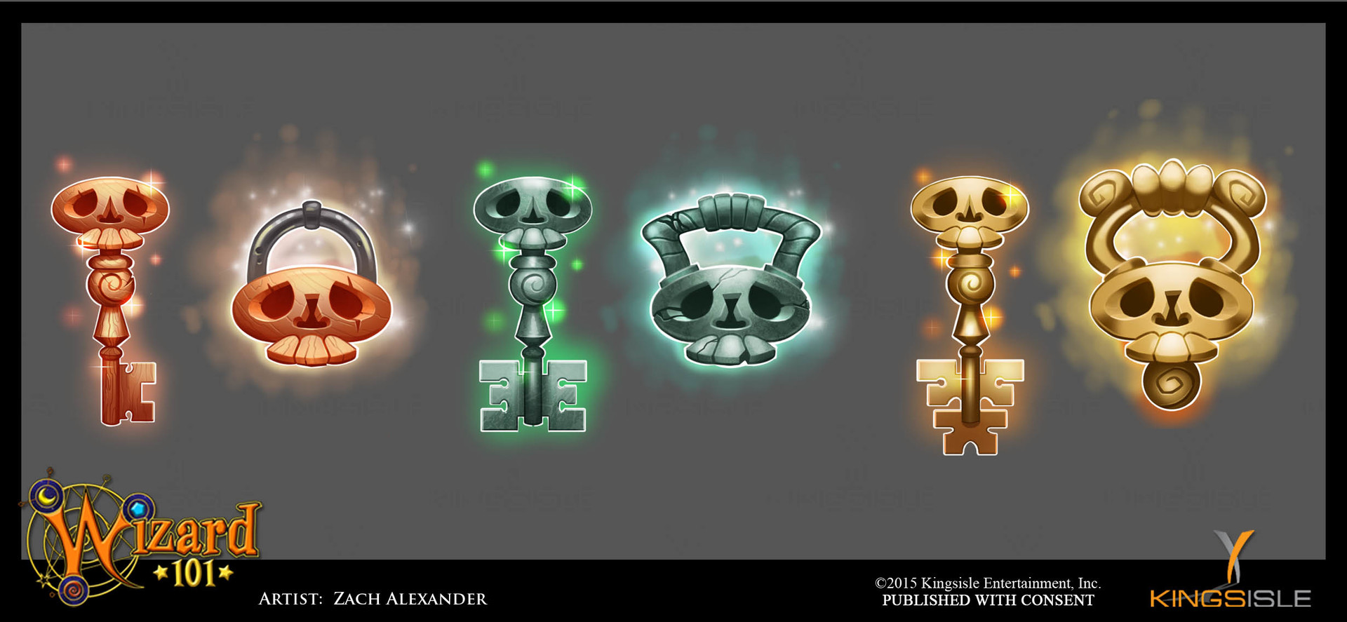 ArtStation Wizard101 Keys