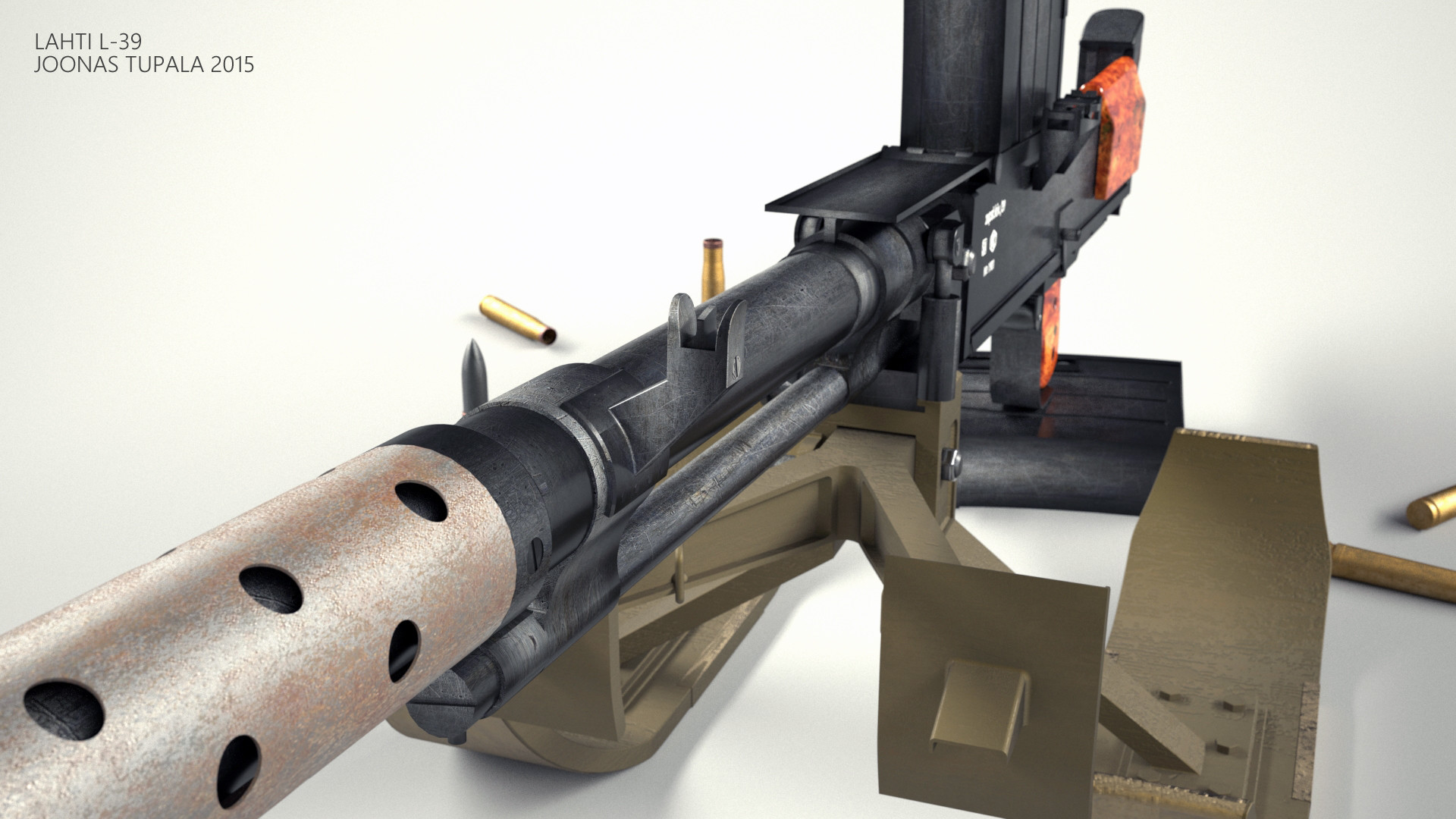 Artstation Lahti L 39 Anti Tank Rifle Joonas Tupala Artstation Lahti L 39 Anti Tank Rifle Joonas Tupala
