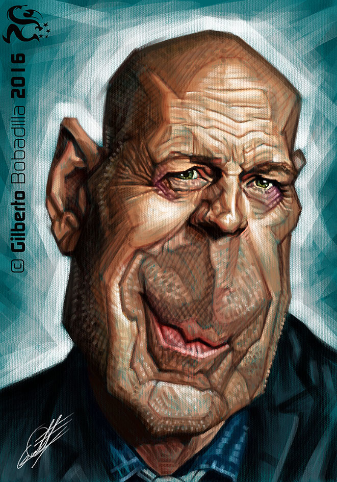 ArtStation - Bruce Willis