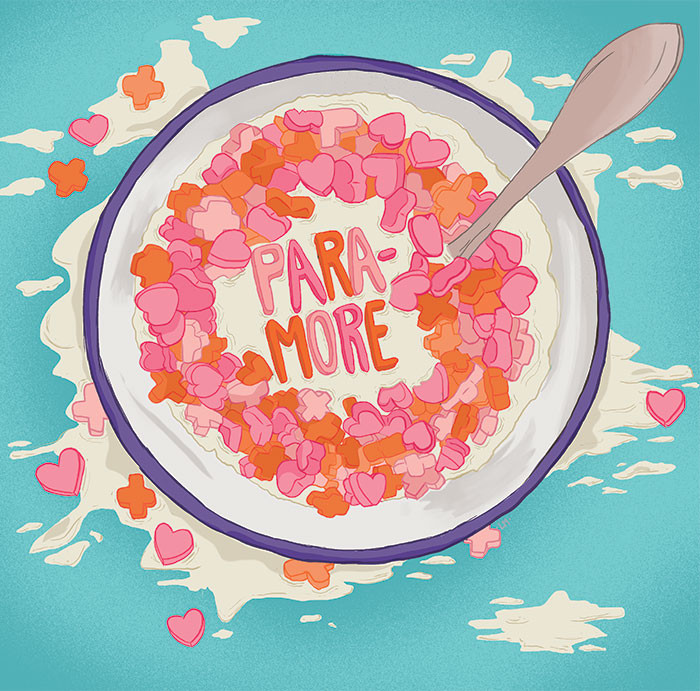 Paramore Album Cover Poster - Paramore
