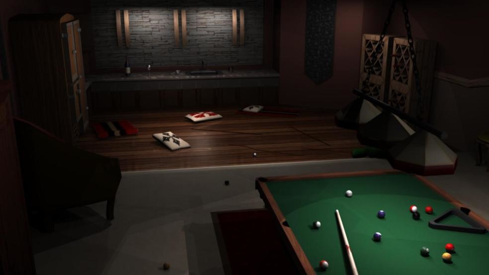 ArtStation Clue Billiard Room