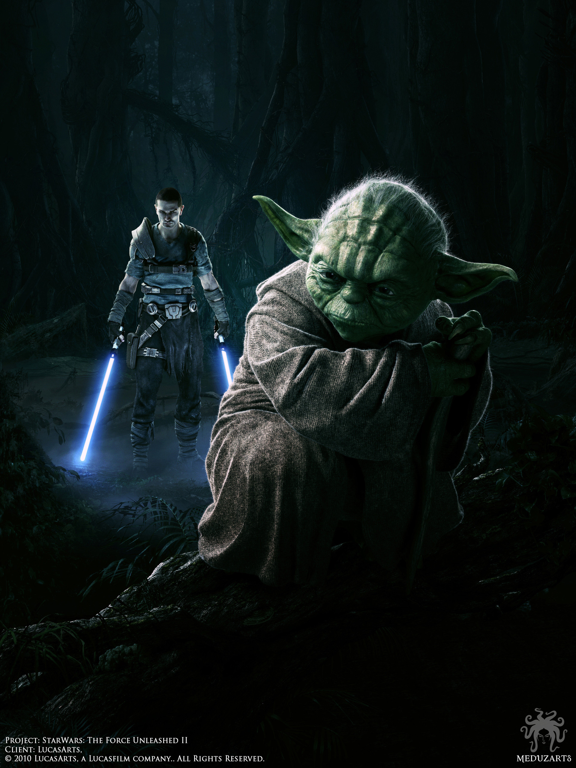Meduzarts Animation Studio - Star Wars: The Force Unleashed II, image size:1920x2560