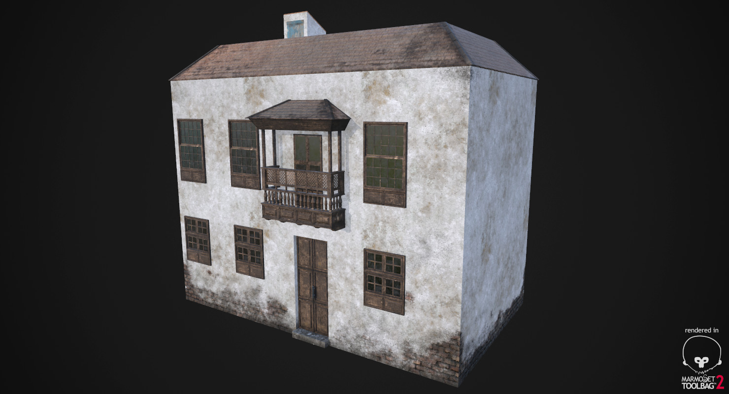 Old House Ver.1 (Game Ready)